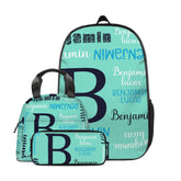 Personalized Name Backpack, Initials Customizable Backpack